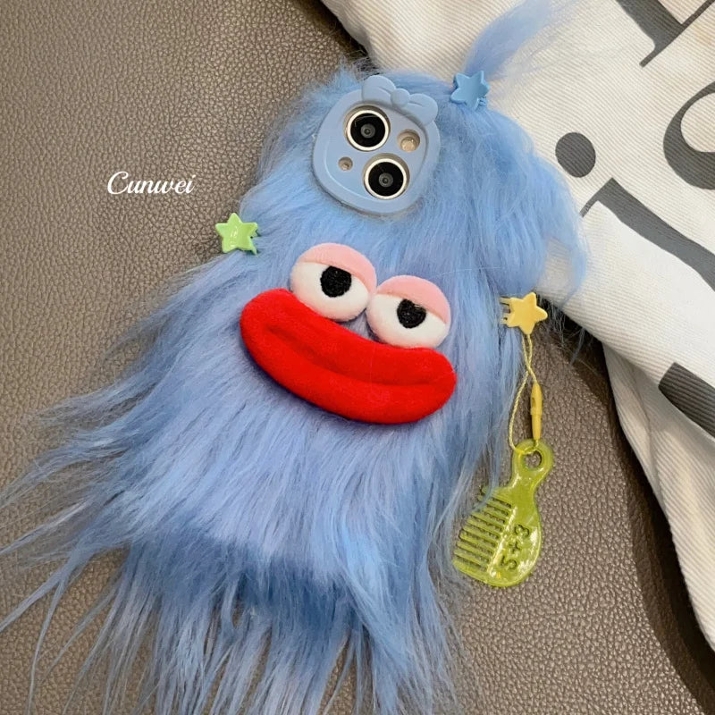 Coque en peluche